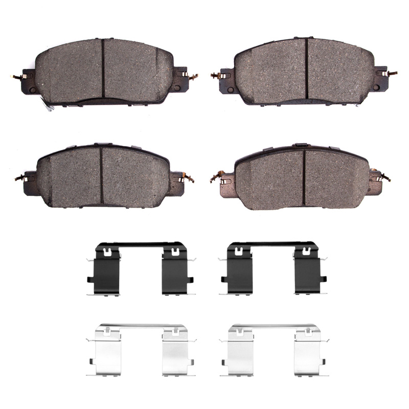 Honda Accord Brake Pads - Front - R1 Concepts - Optimum OE Pads - `16-`17